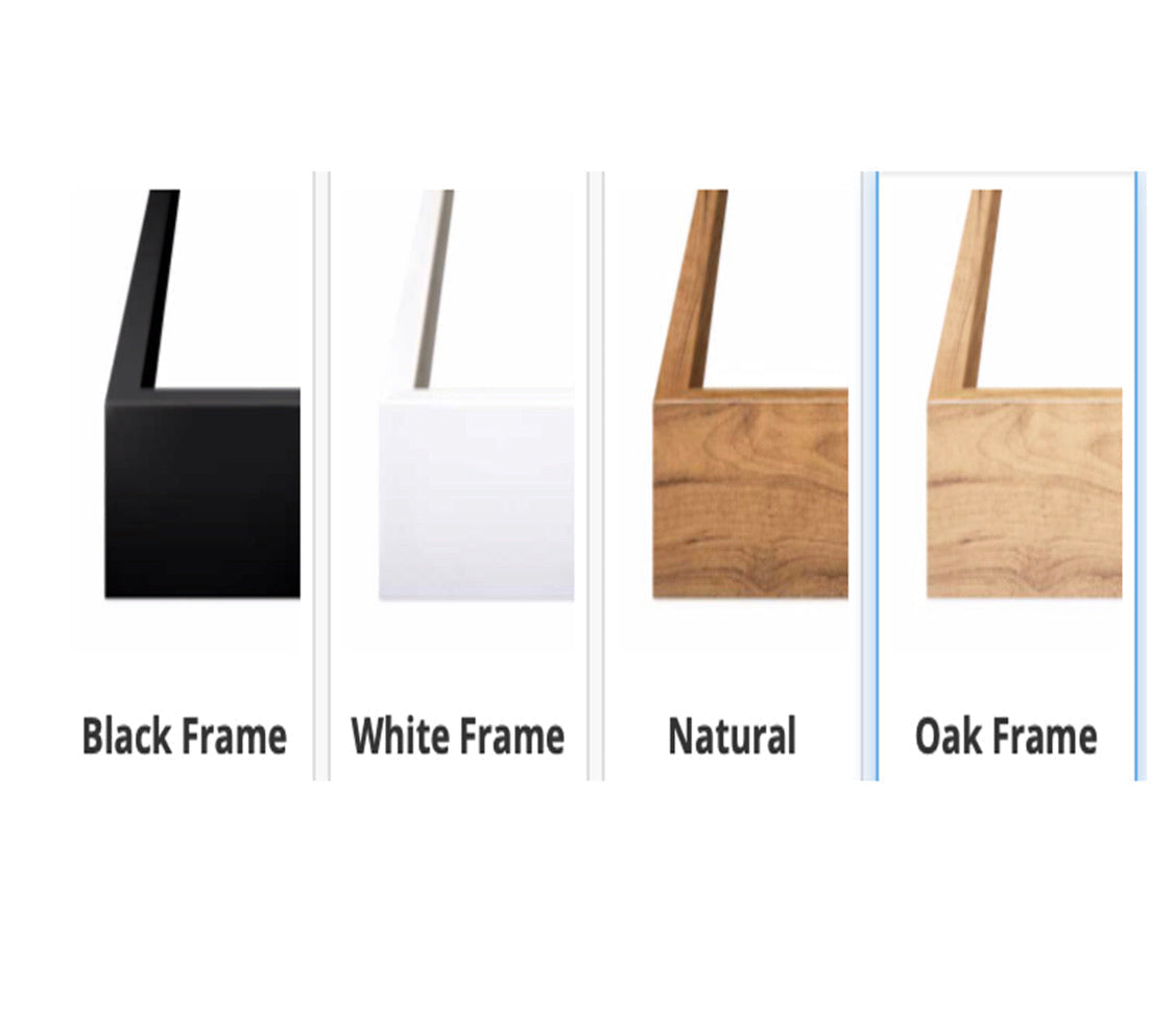 Set of 4 x 100cm x 100cm canvas prints
