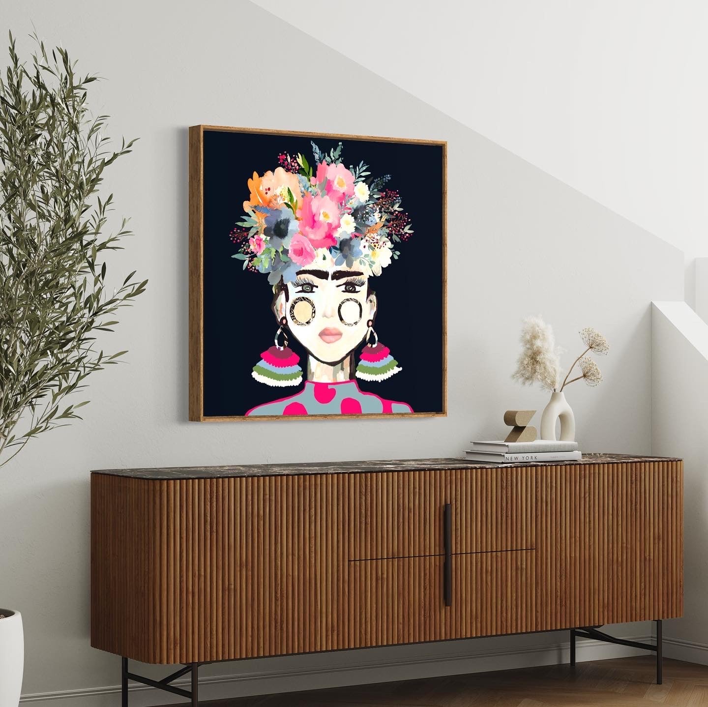 Circus Frida Canvas Print