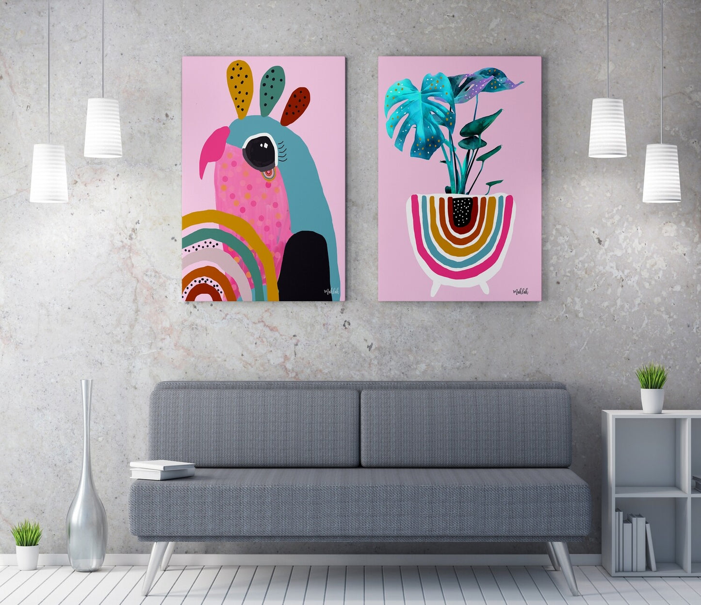 Monsteria Print