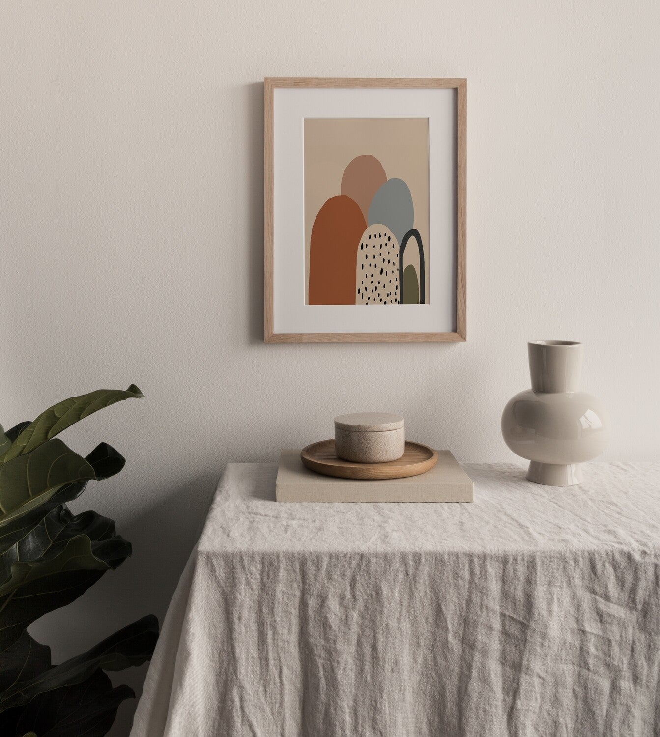 Hills portrait Print