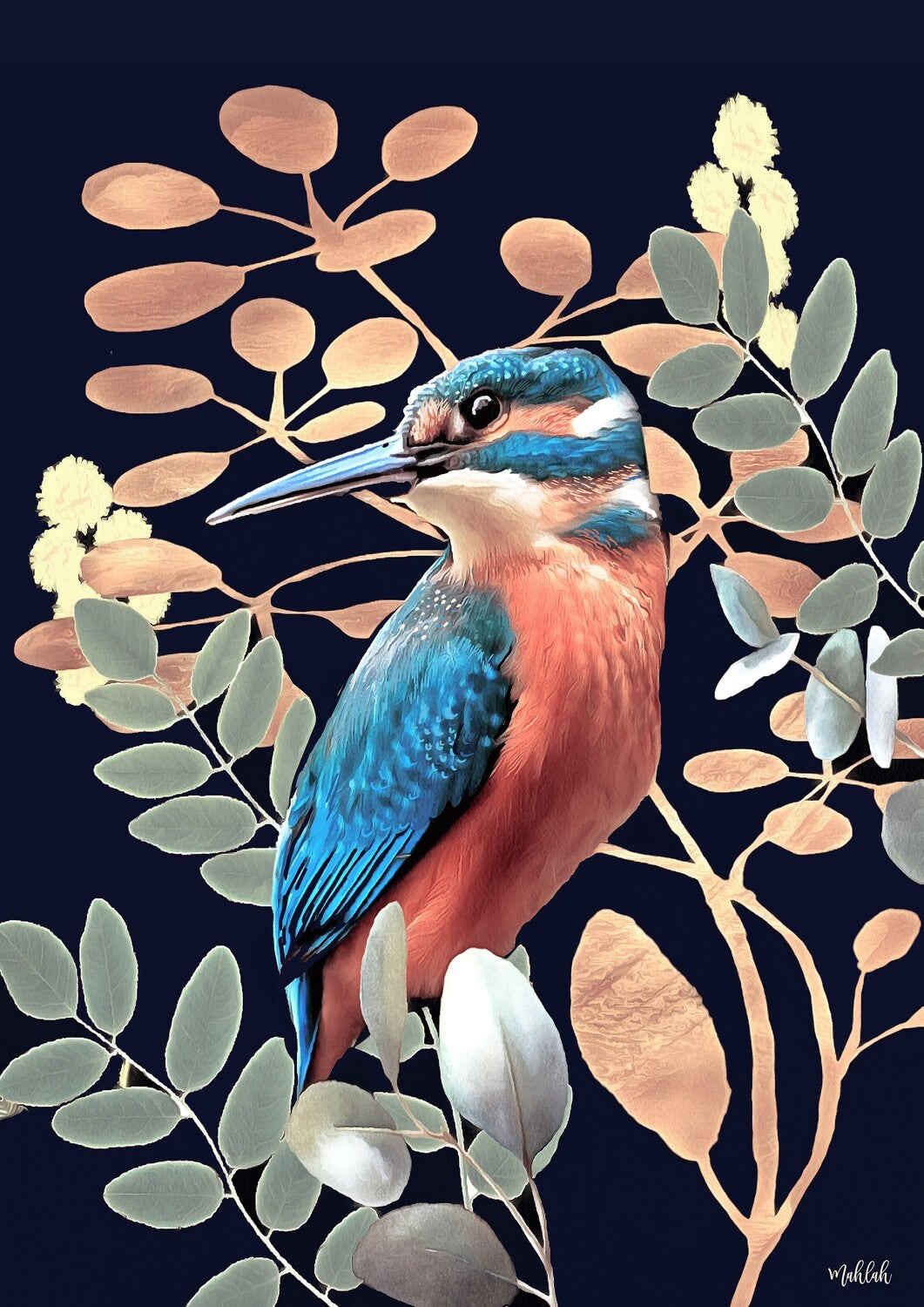 King Fisher Print