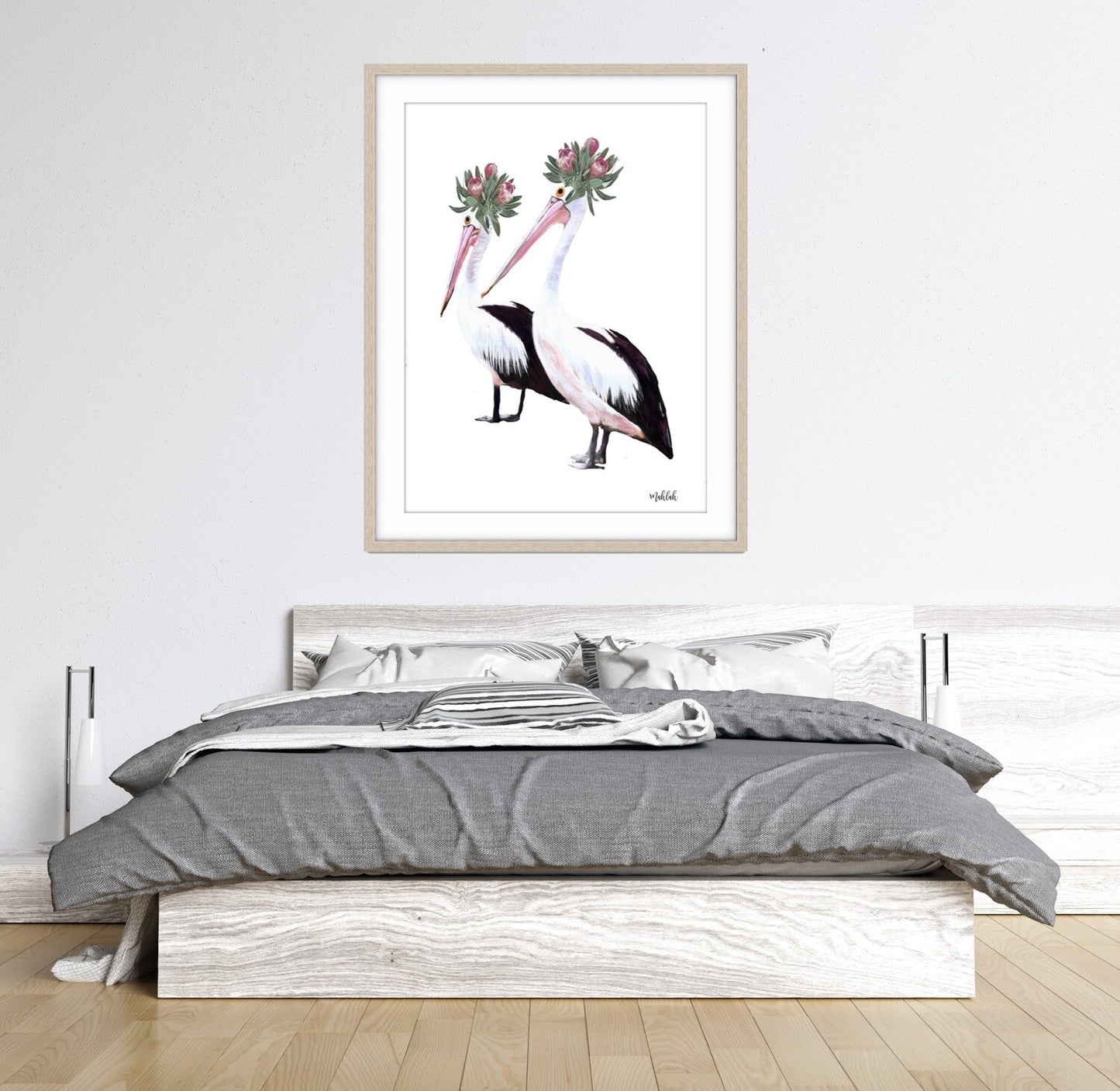 Pelicans Print