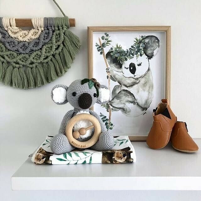Sleepy Koala Print