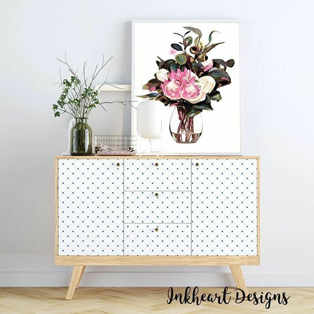 Maisy Vase Print