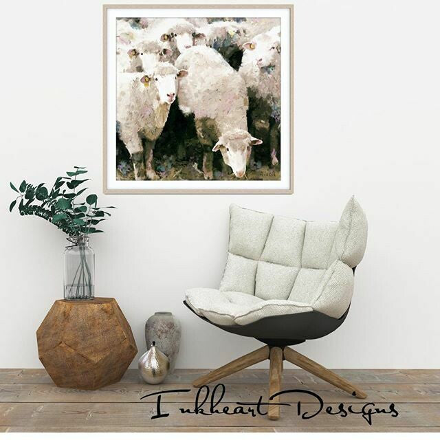 Sheep street Print