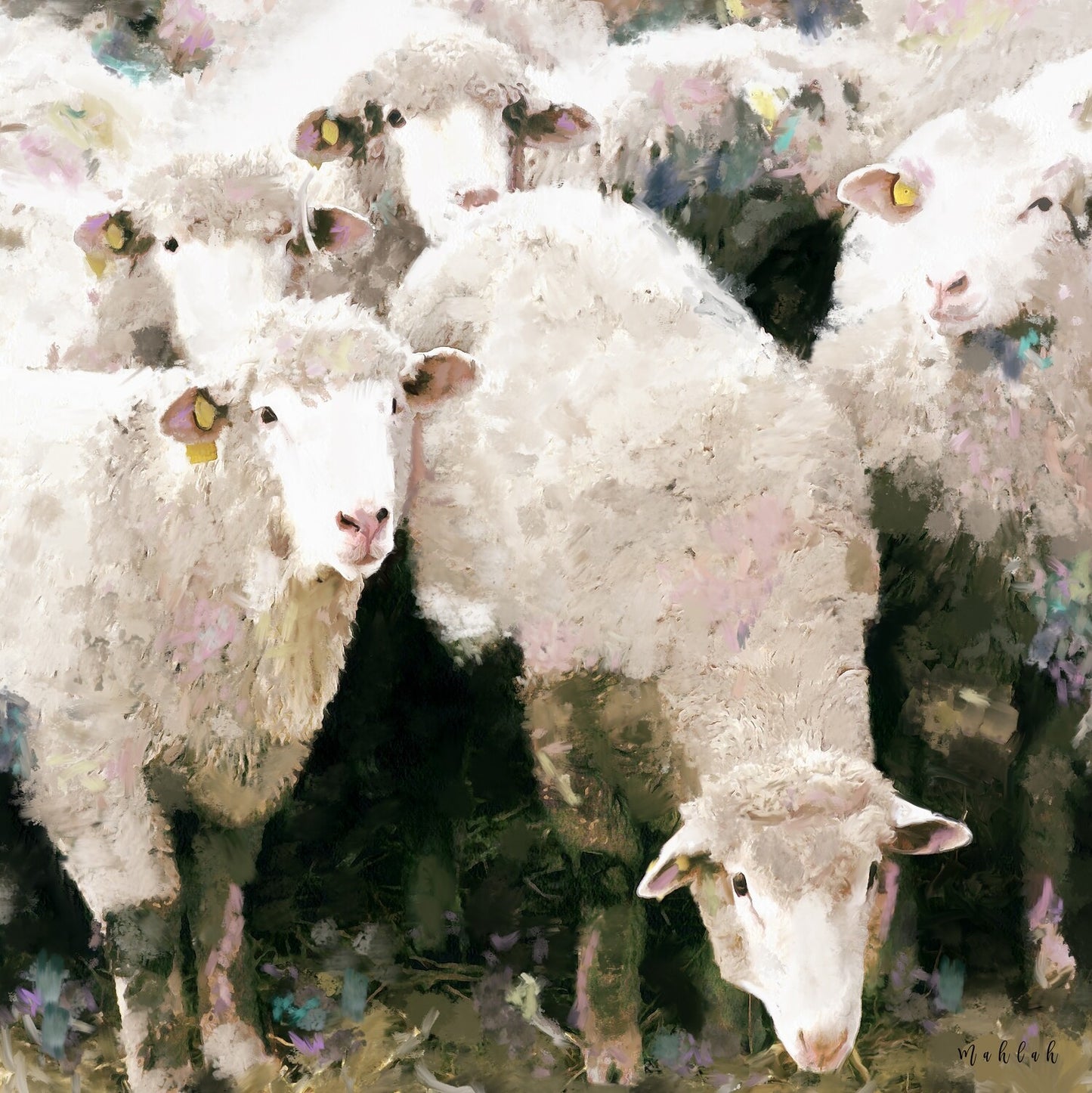 Sheep street Print