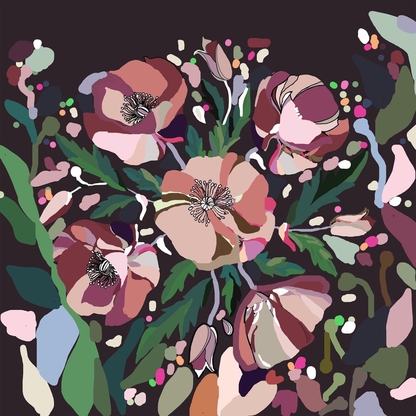 Flowers Print
