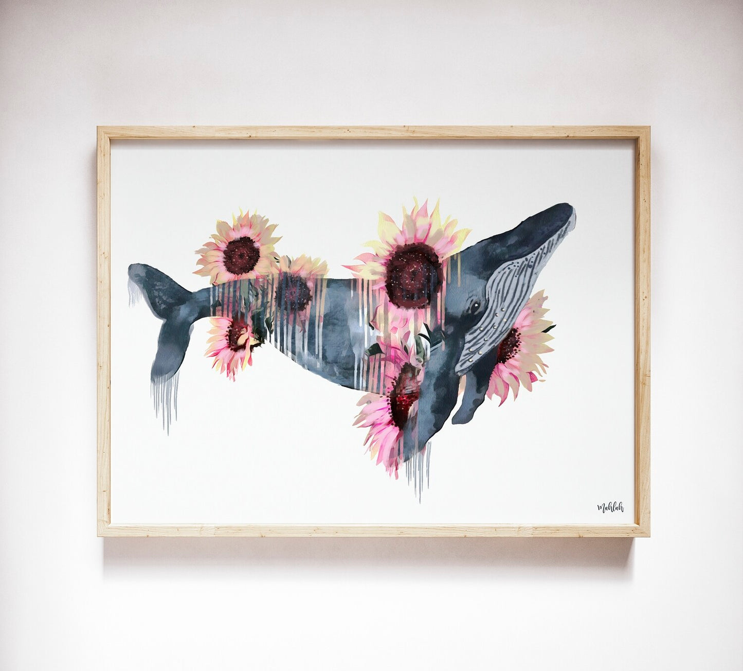 Whale Print
