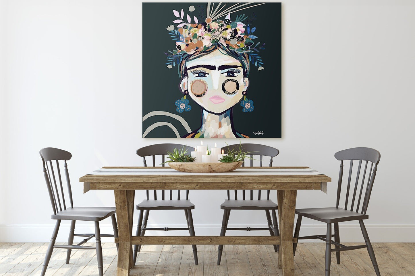 Frida La frida Canvas Print