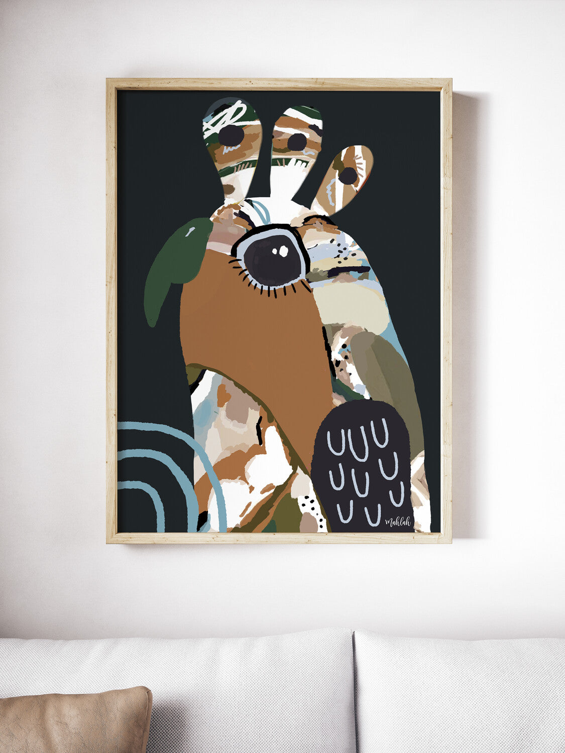 Birdy (Brown) Print