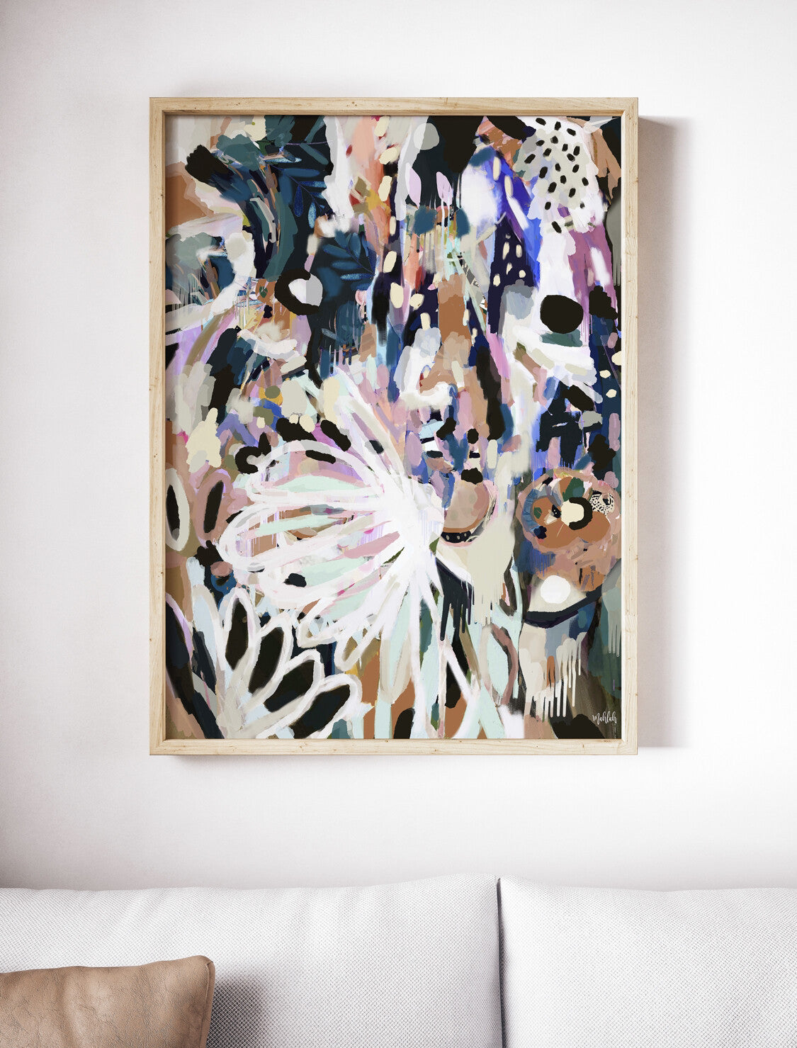 Abstract Circa Print