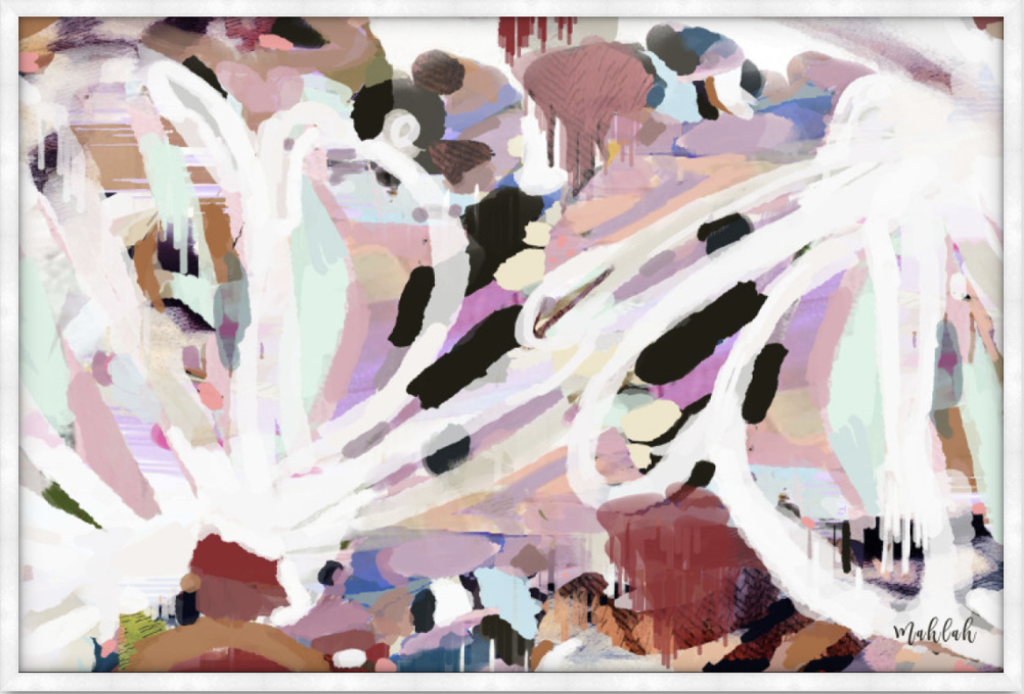 Hecia Abstract Print