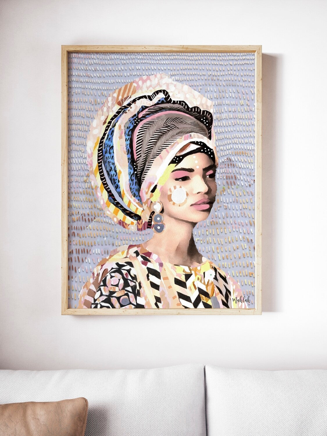 Lady Lines Print