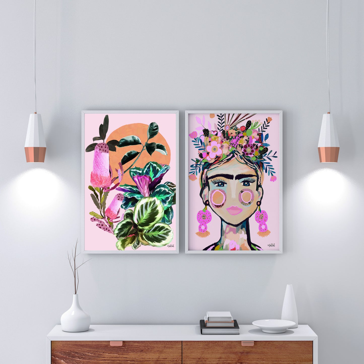 Birthday Frida Canvas Print