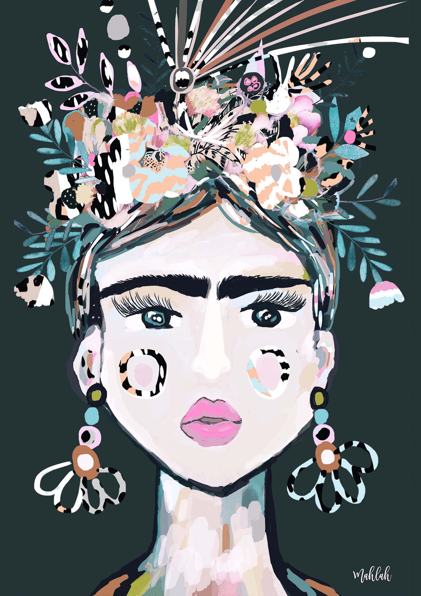Lida Green Art Print