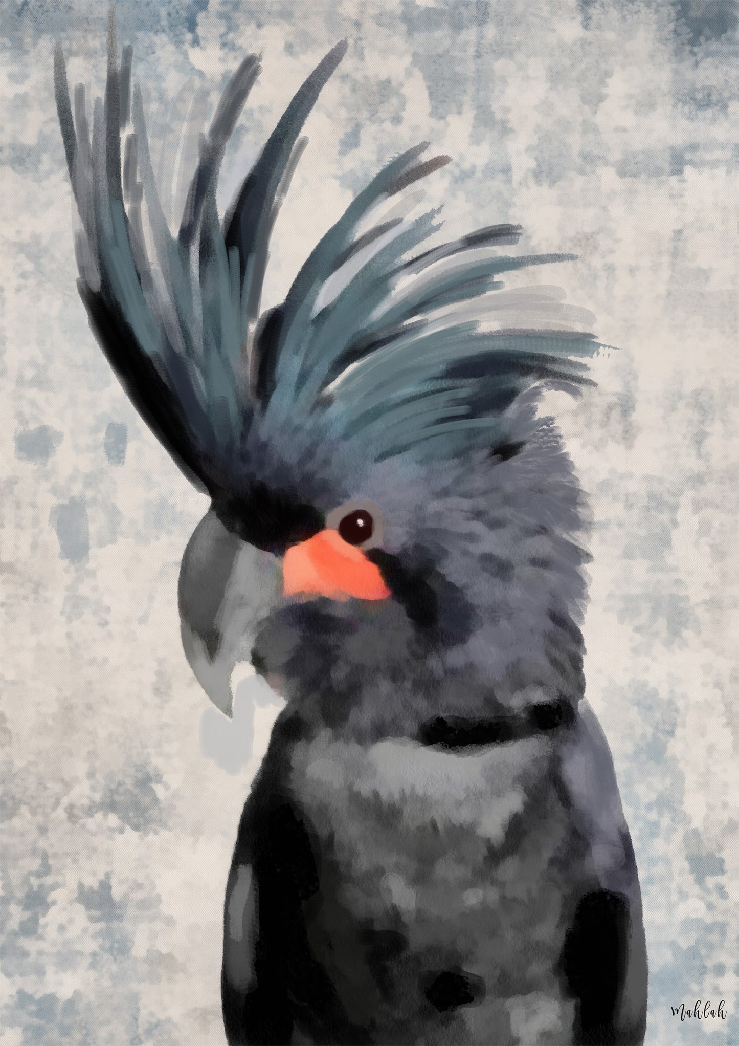 Cockateal Print