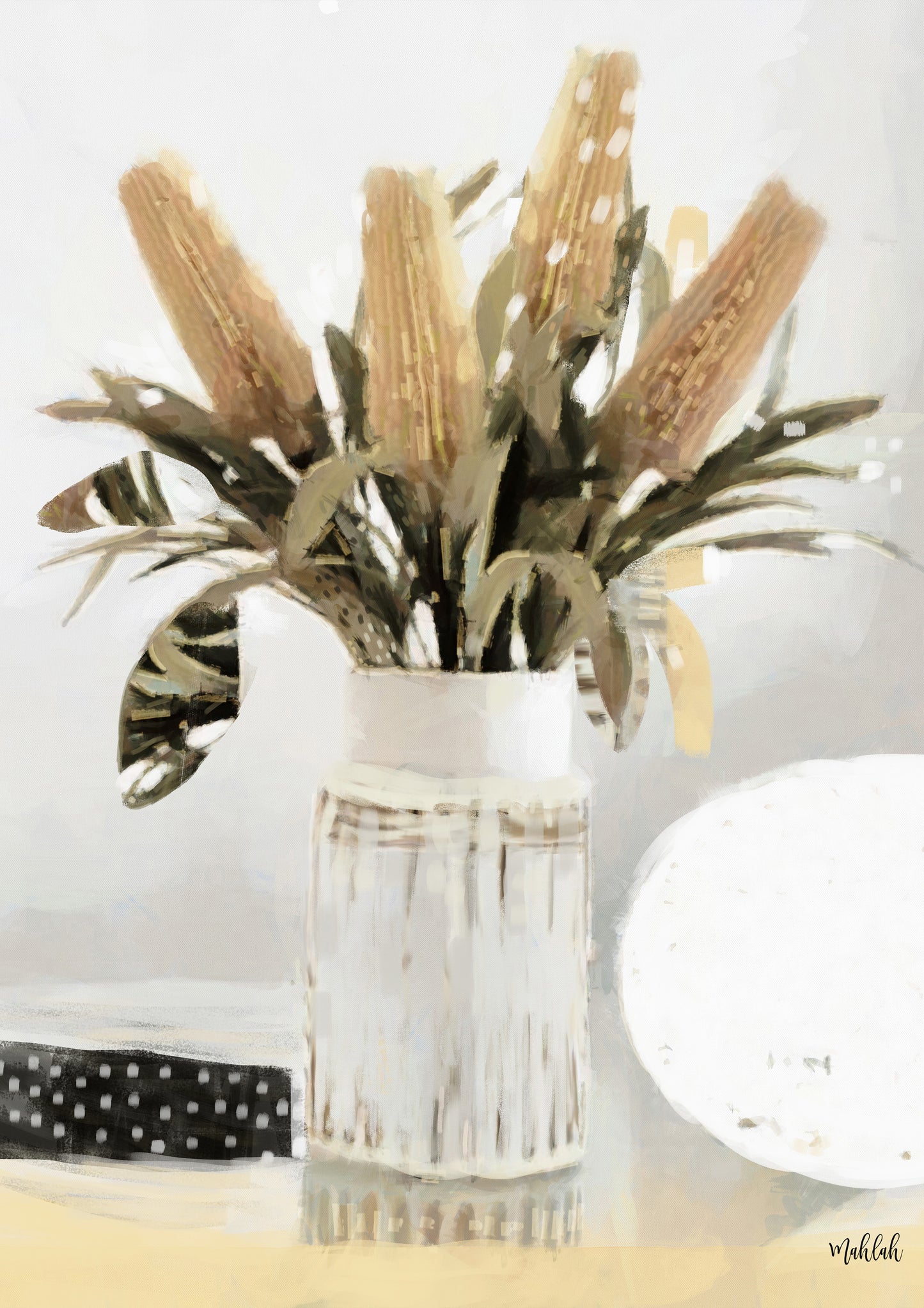 White Vase