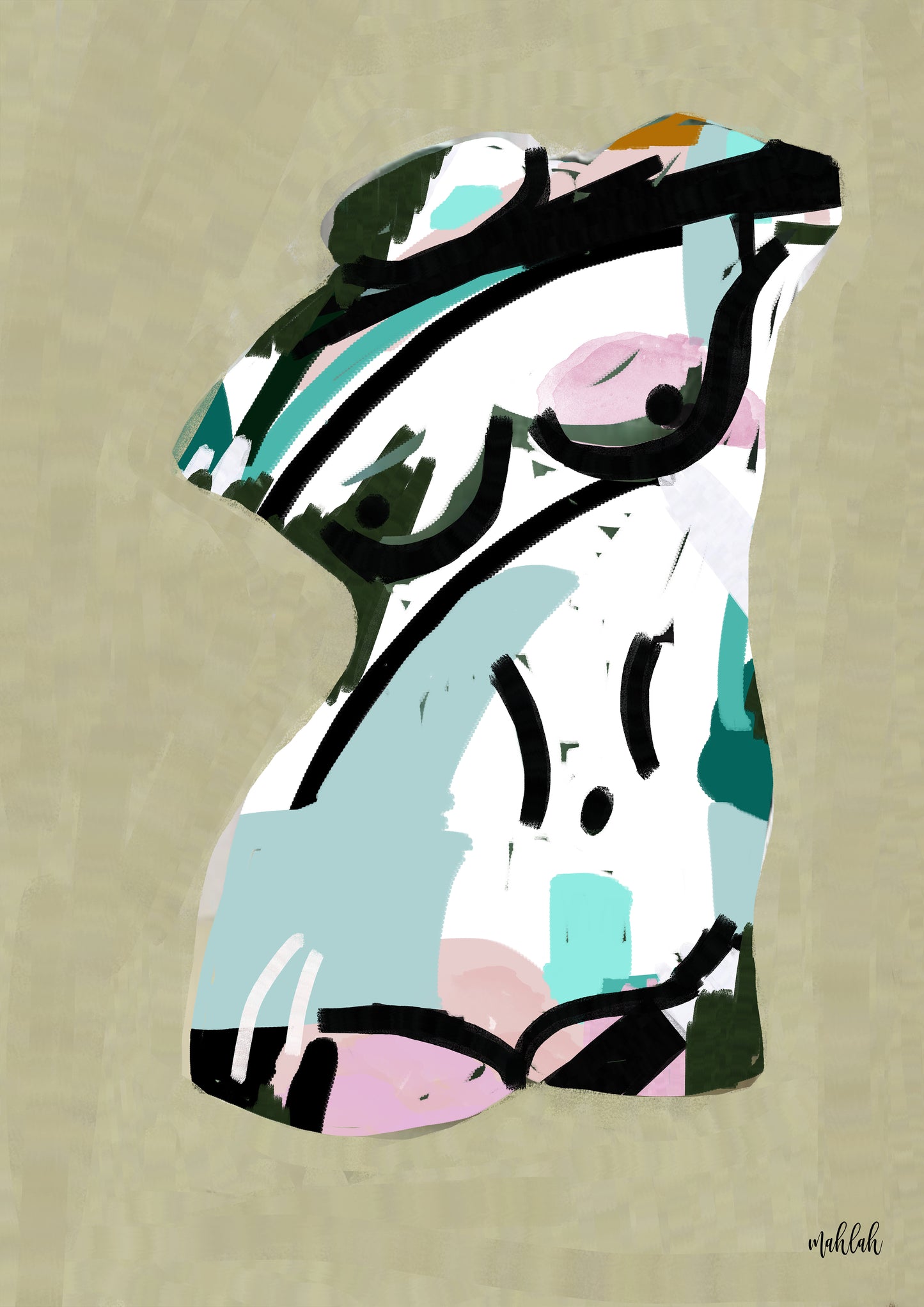 Offbeat body Print