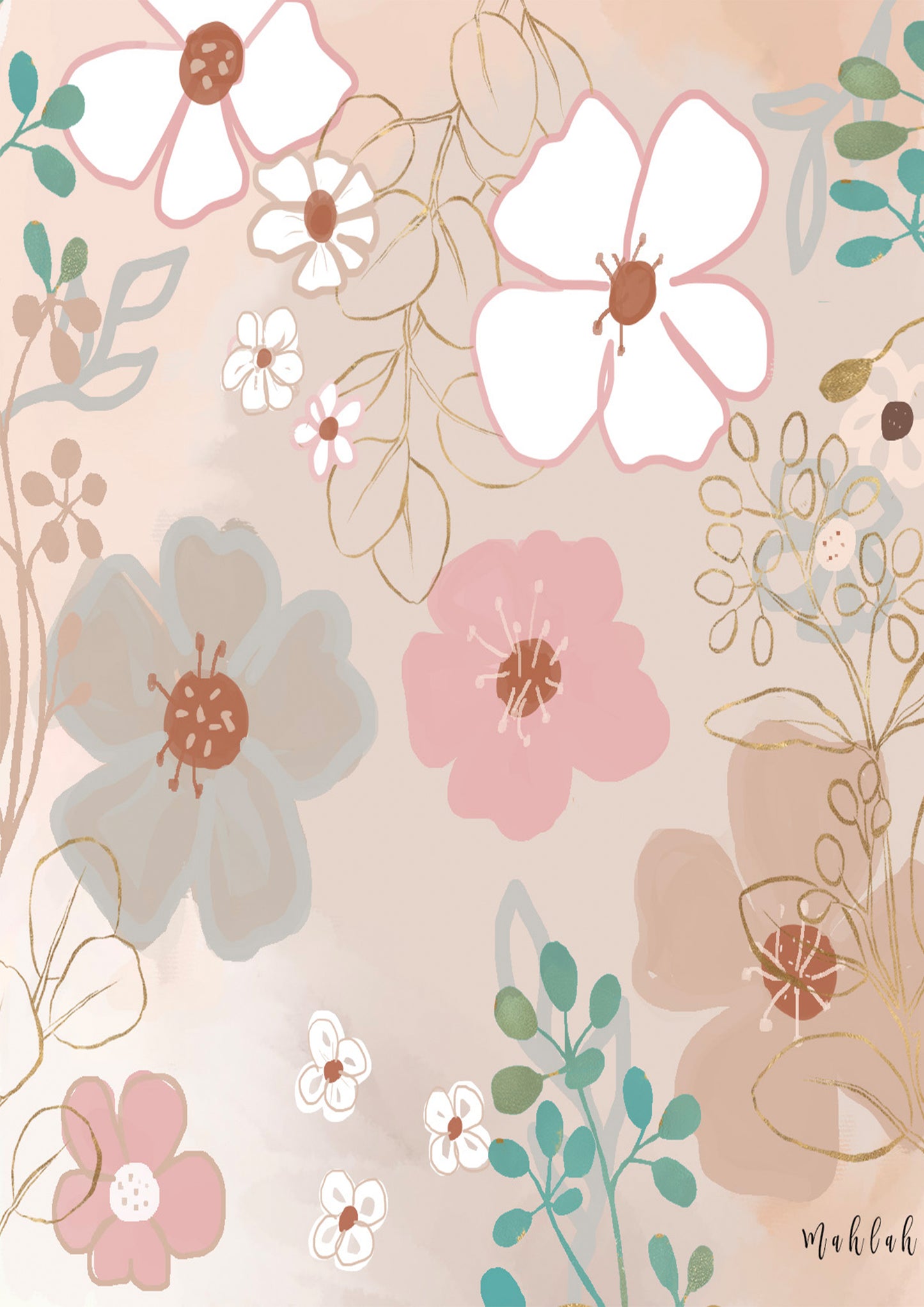 Kids Bloom Print