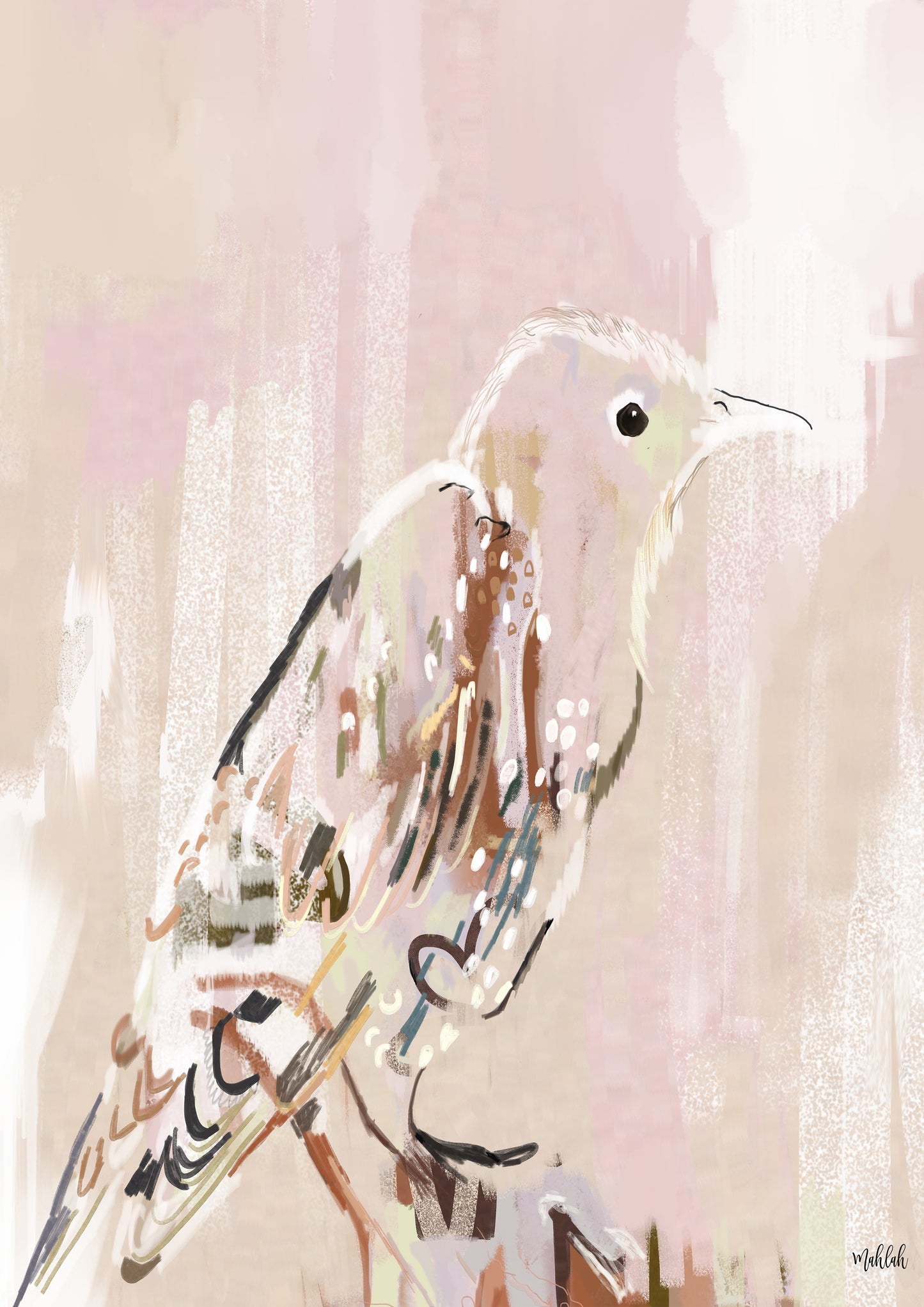 The starling Canvas Print