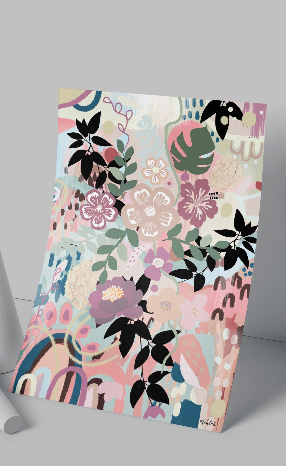 A3 print 300gsm Bonnet House garden-INK00126