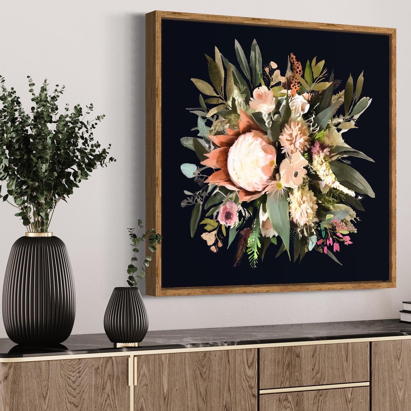 Belles fleurs Canvas Print