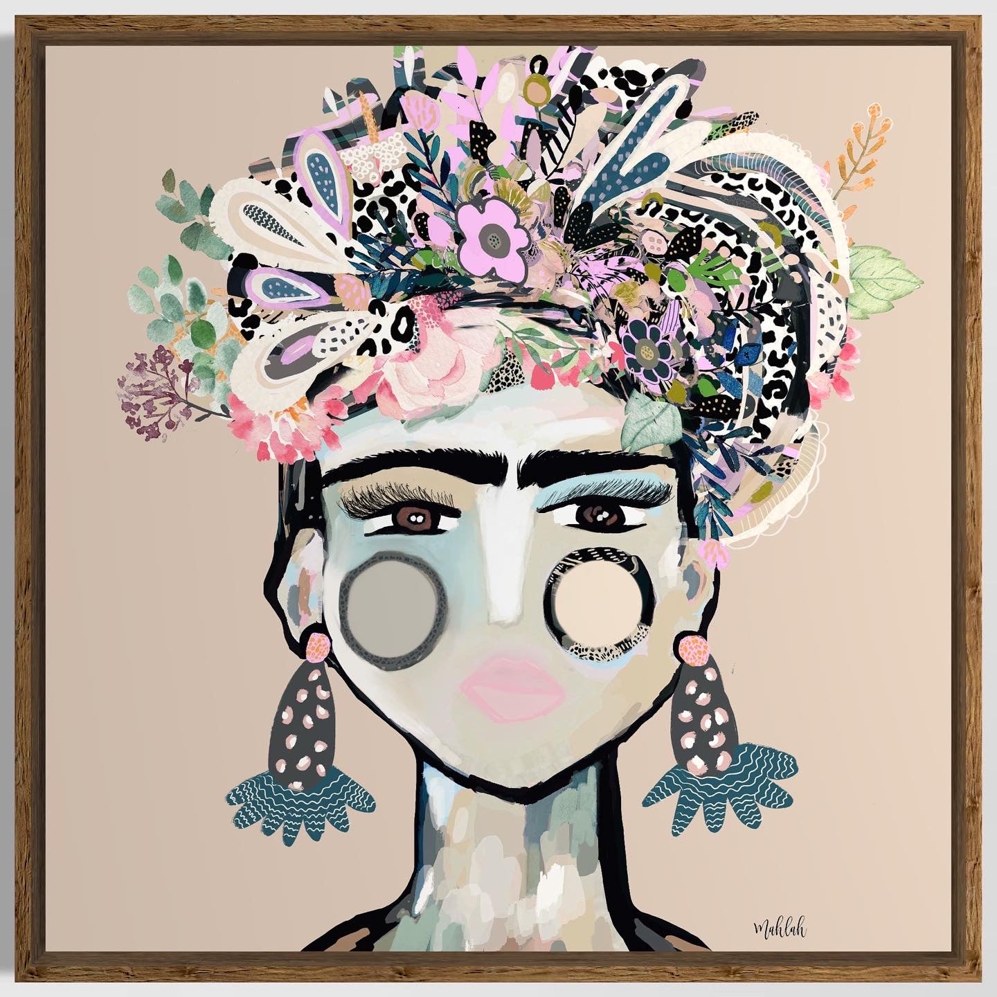 Novum Frida Canvas Print