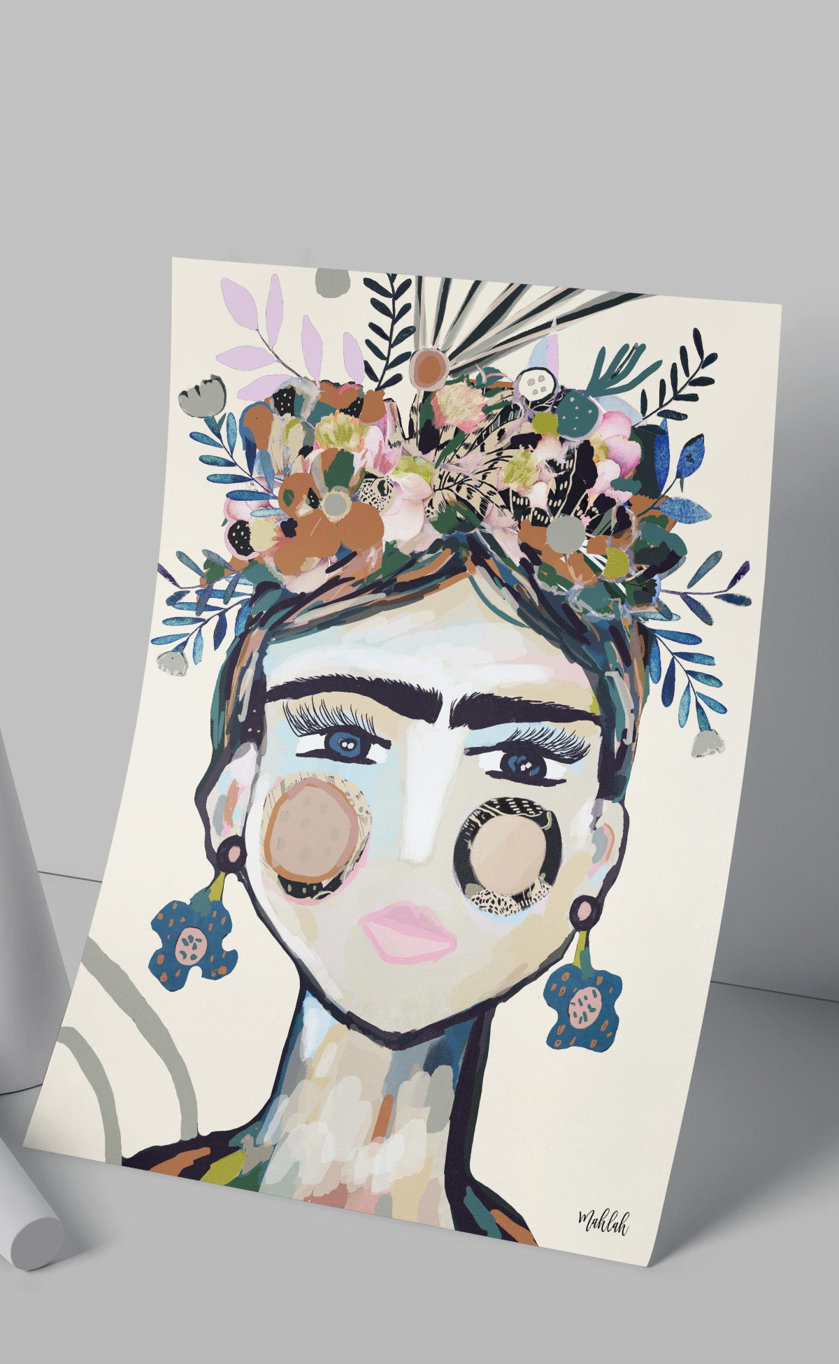 A3 print 300gsm Frida la Frida (Cream) FRIDAINK00112