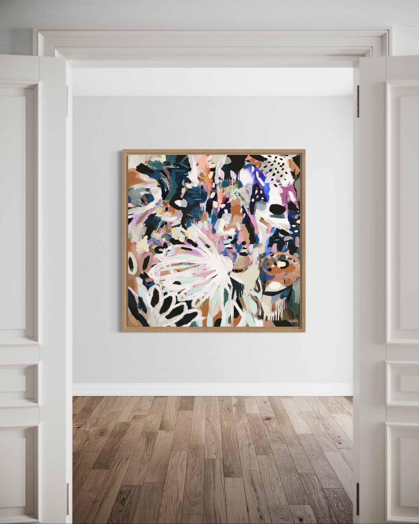 Circa abstract Canvas Print