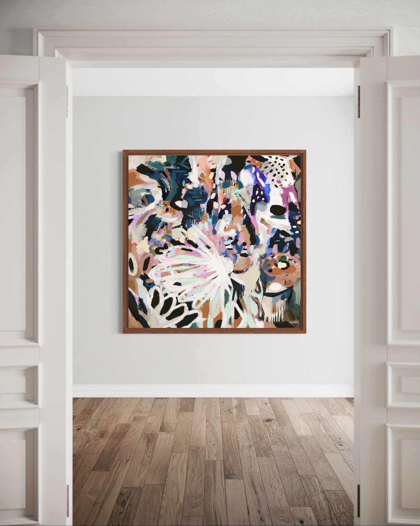 Circa abstract Canvas Print