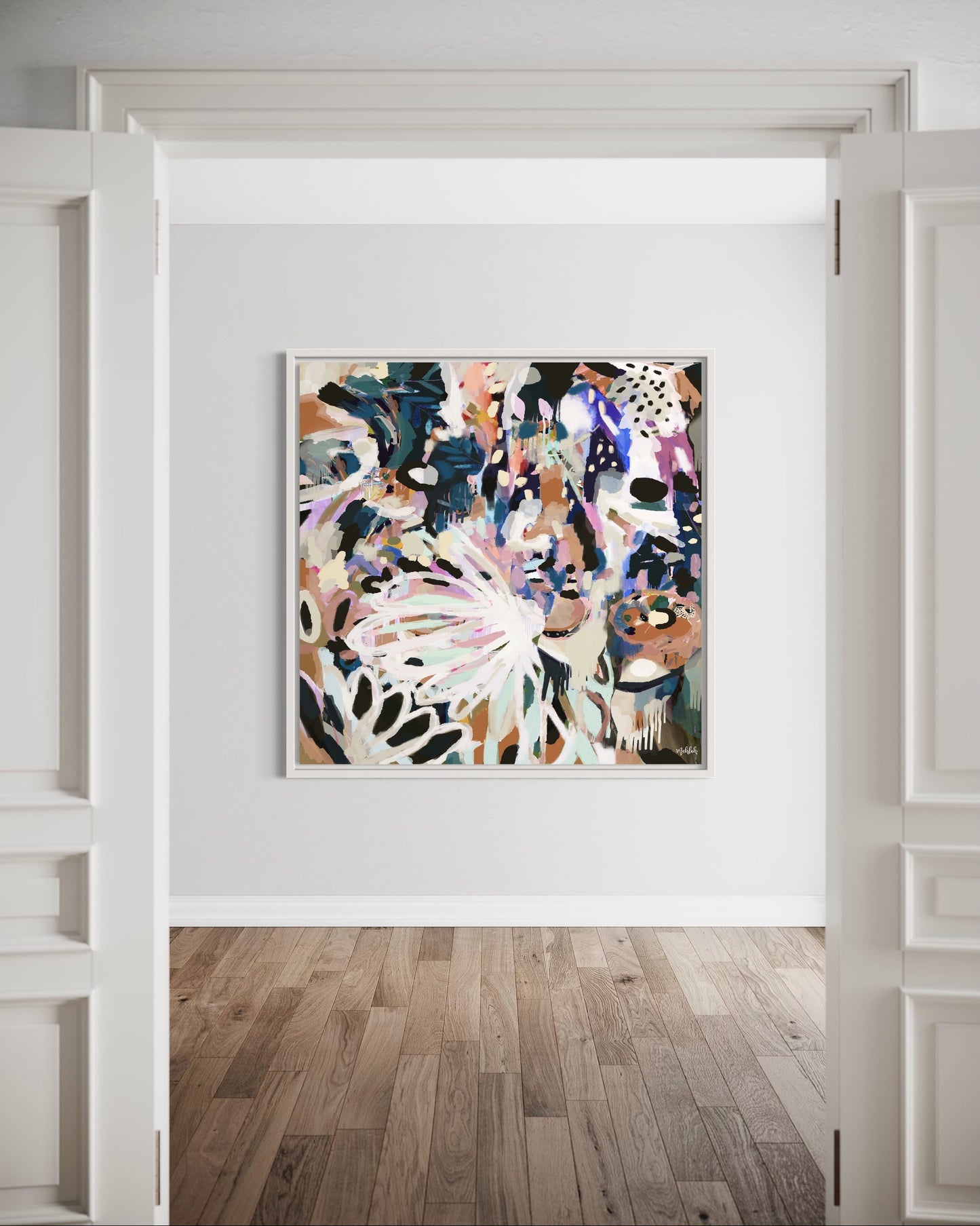 Circa abstract Canvas Print