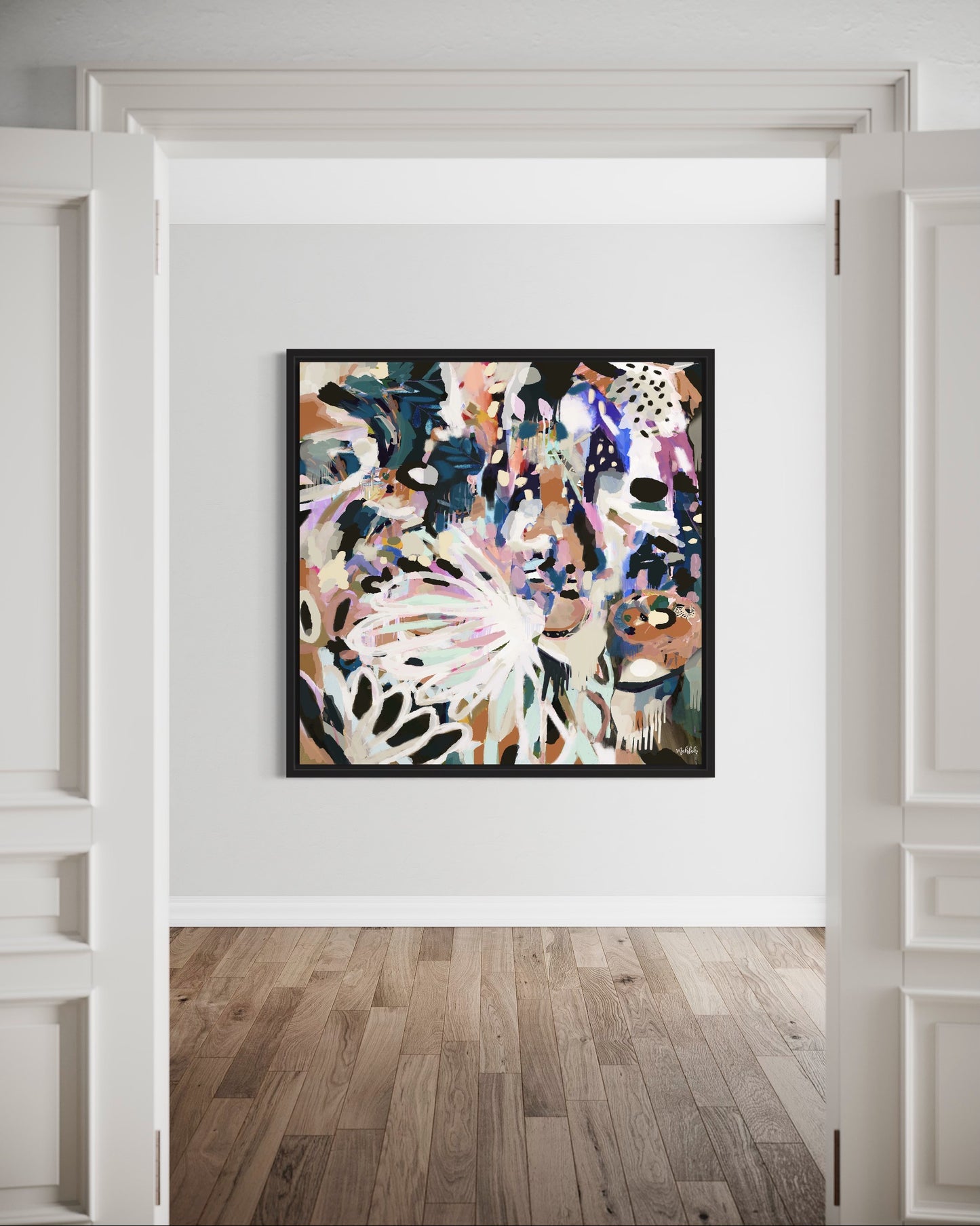 Circa abstract Canvas Print