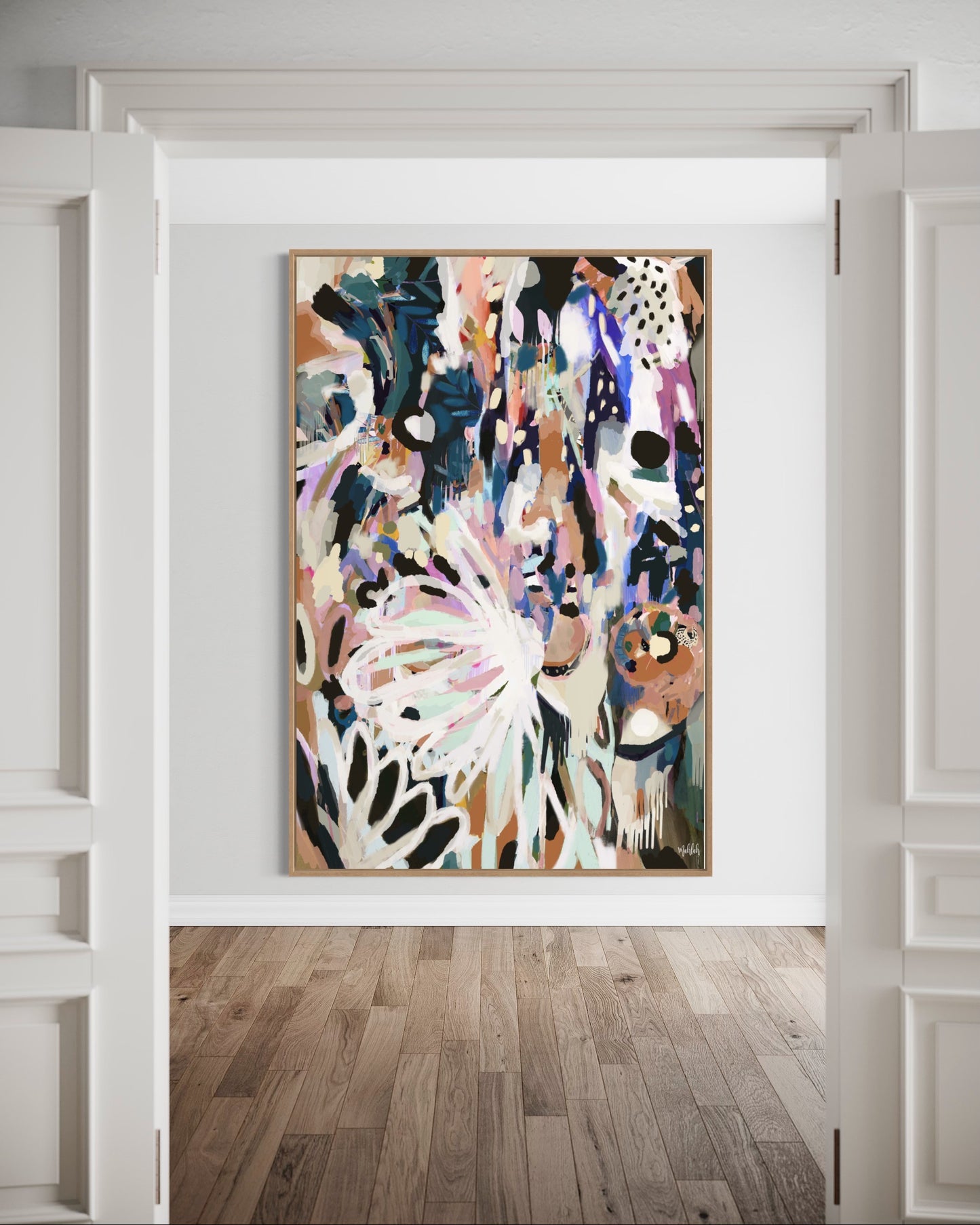 Circa abstract Canvas Print