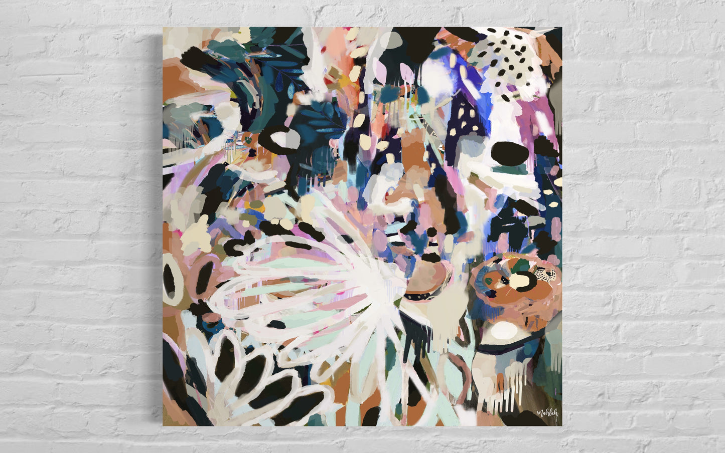 Circa abstract Canvas Print