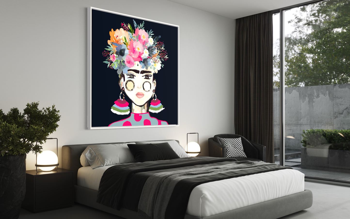 Circus Frida Canvas Print