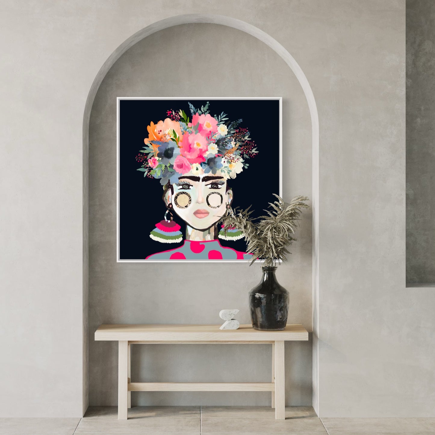 Circus Frida Canvas Print