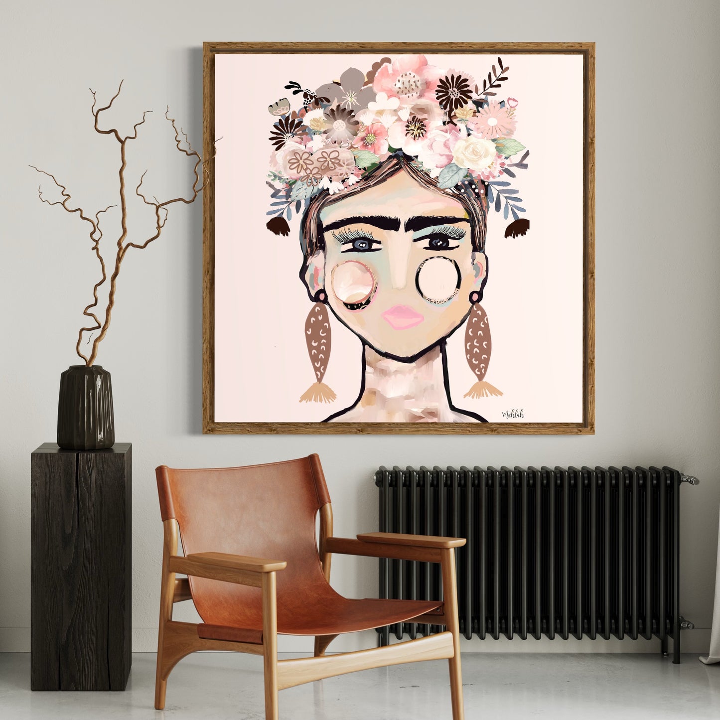 Cosmetic Frida Canvas Print