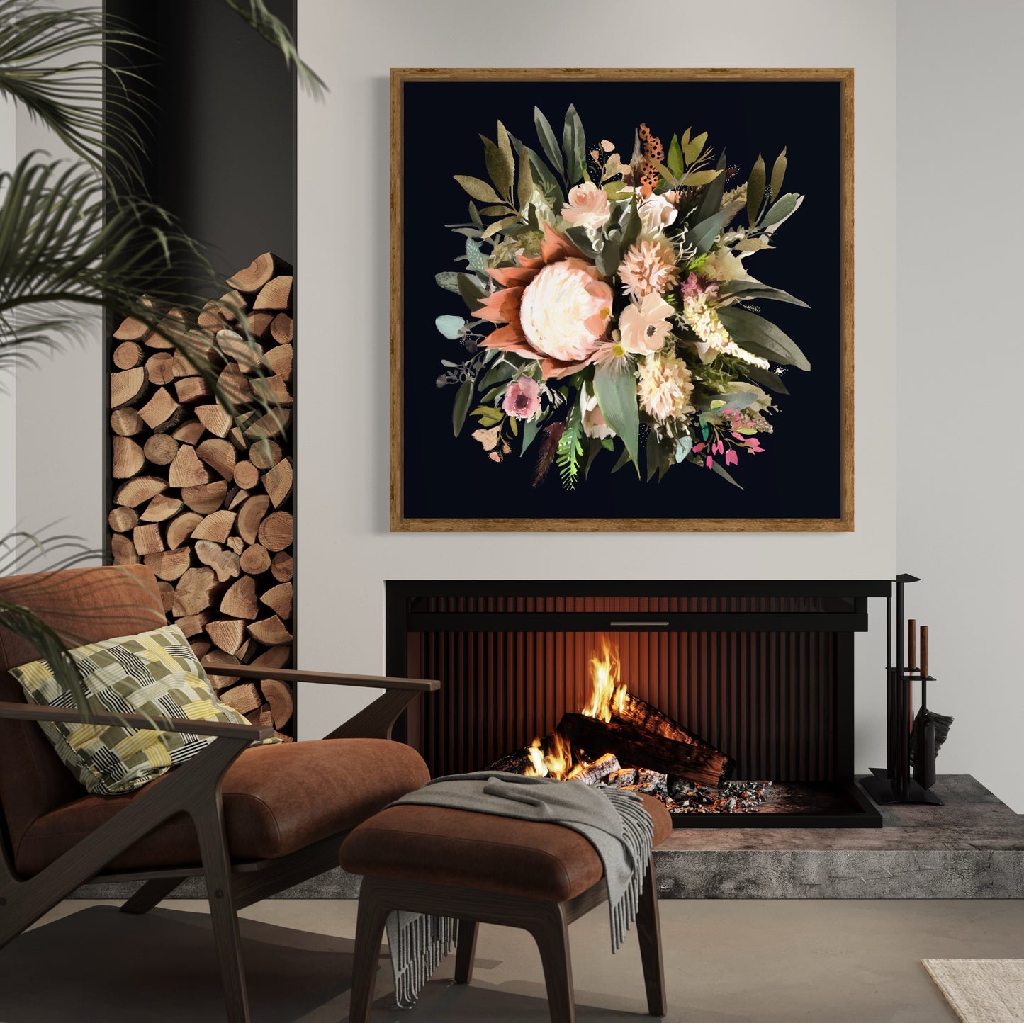 Belles fleurs Canvas Print