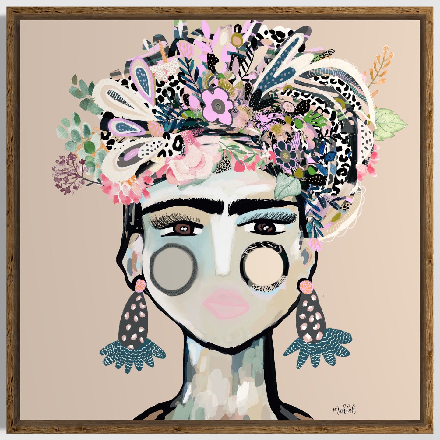 Novum Frida Canvas Print