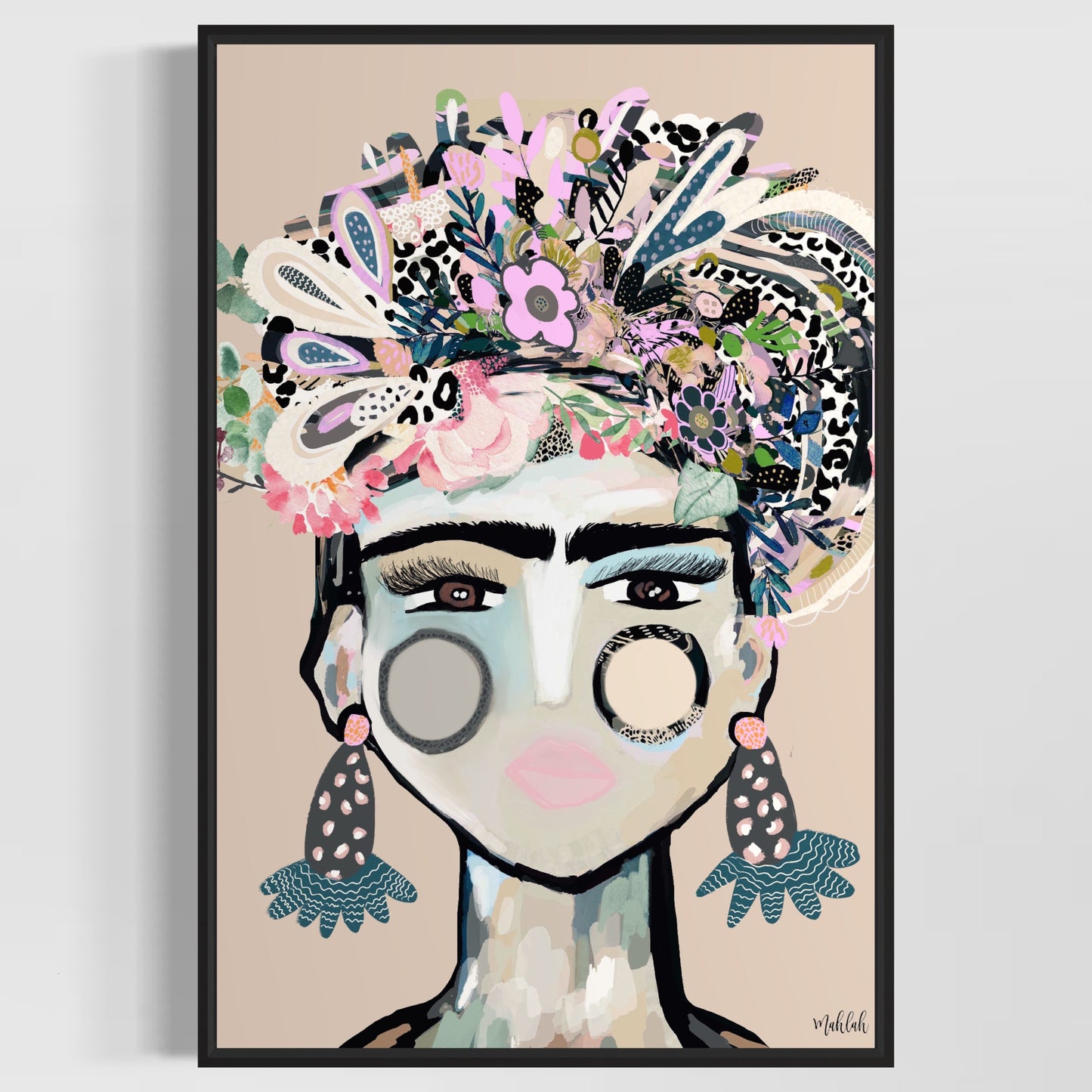 Novum Frida Canvas Print