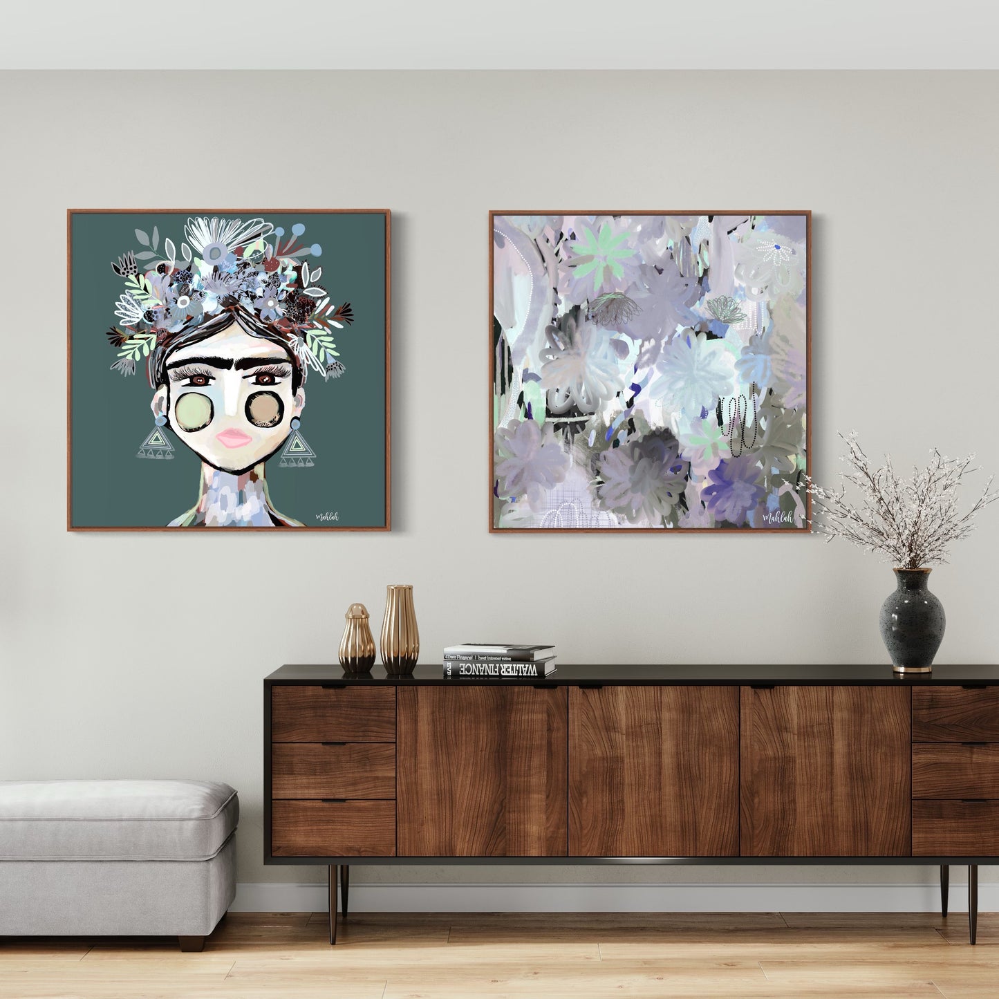 Hotel abstract canvas print