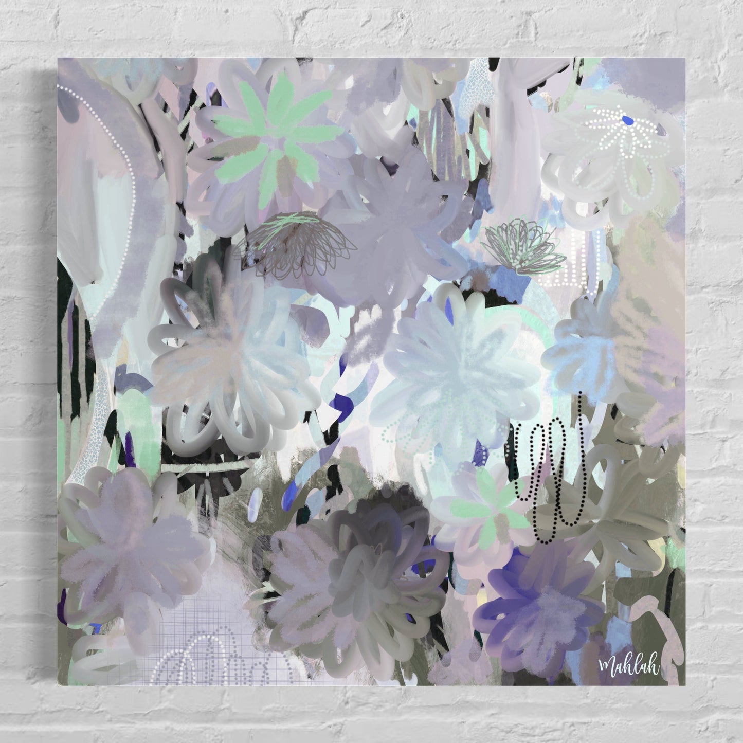 Hotel abstract canvas print