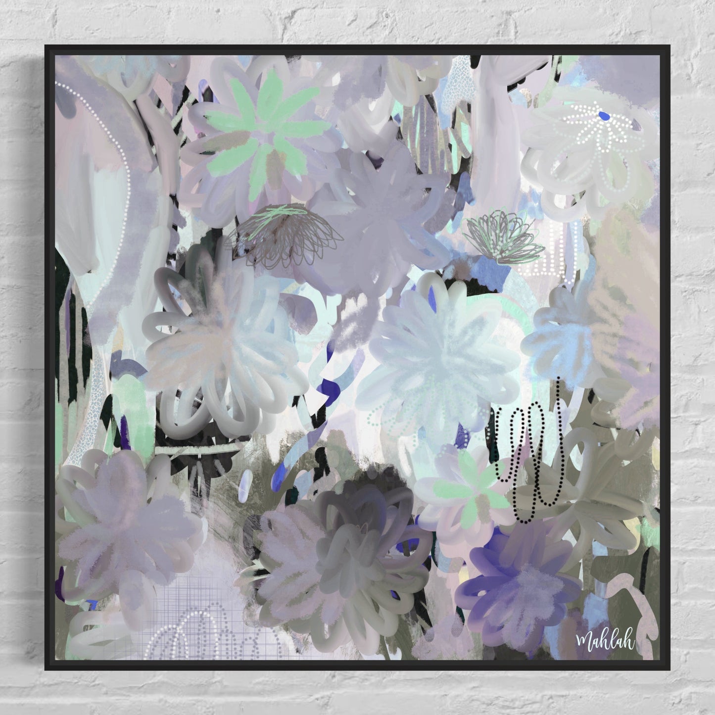 Hotel abstract canvas print
