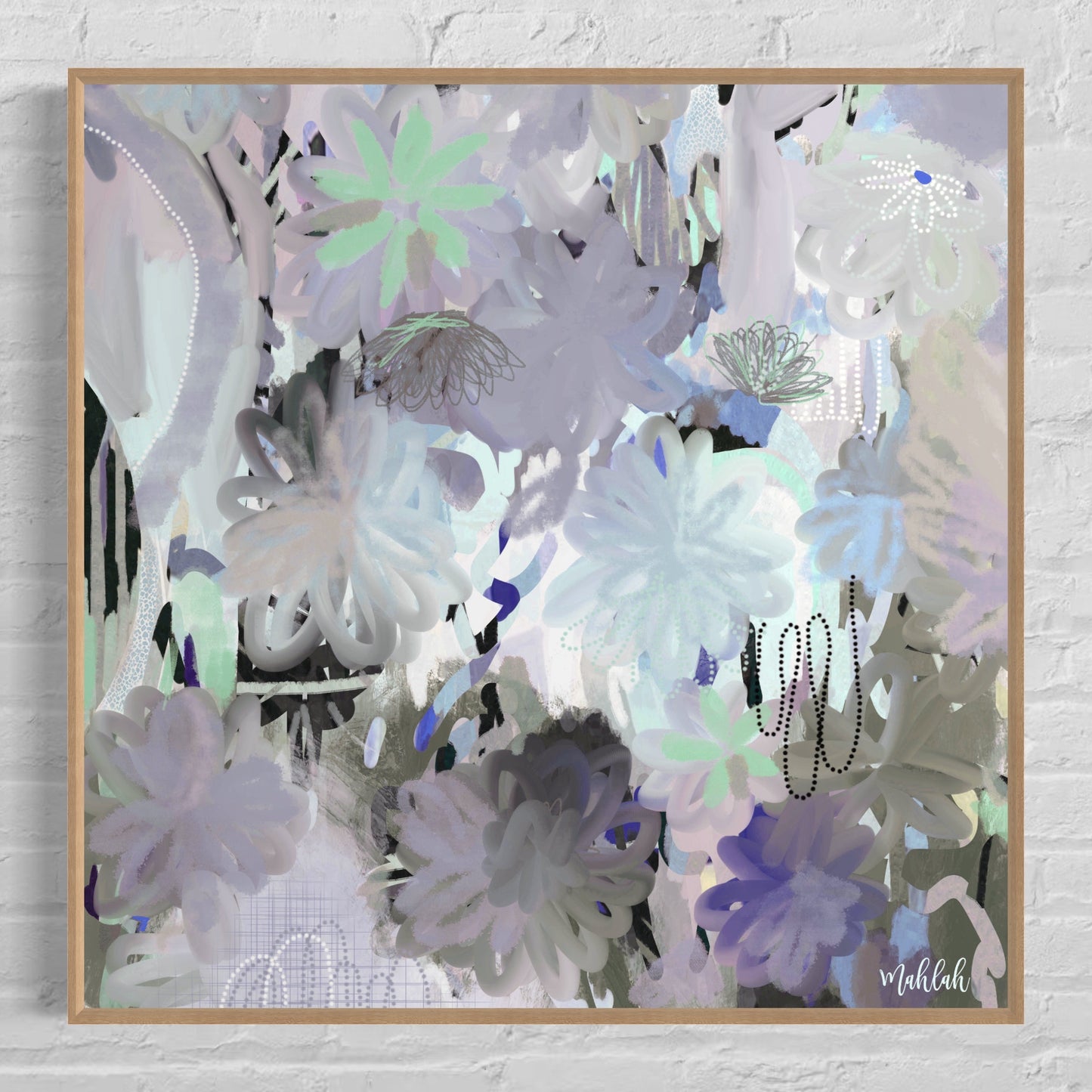 Hotel abstract canvas print