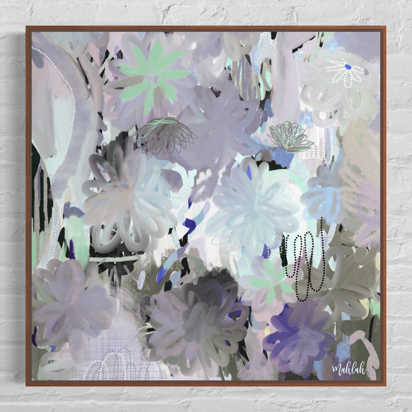 Hotel abstract canvas print
