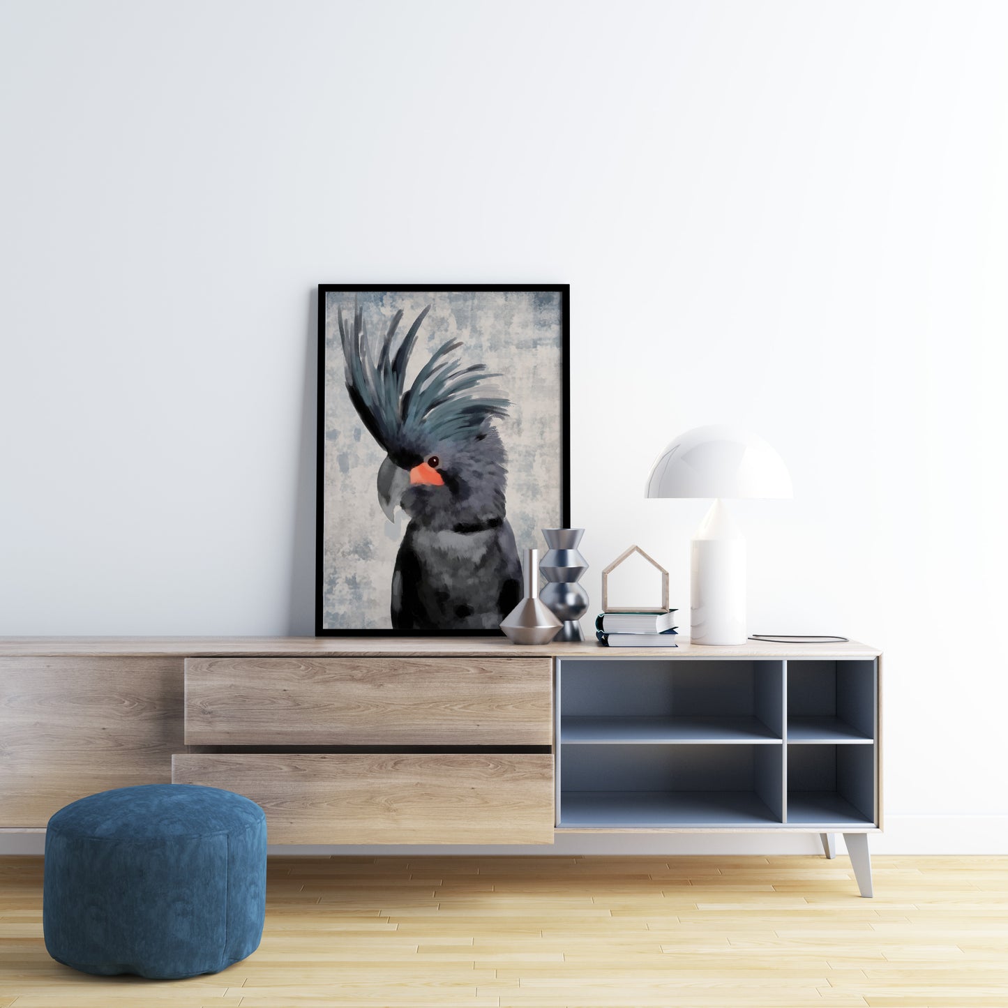 Cockateal Print