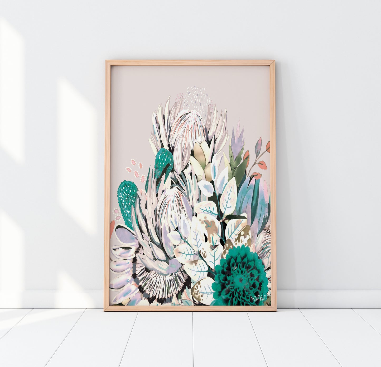 Layla Flowers Canvas Print