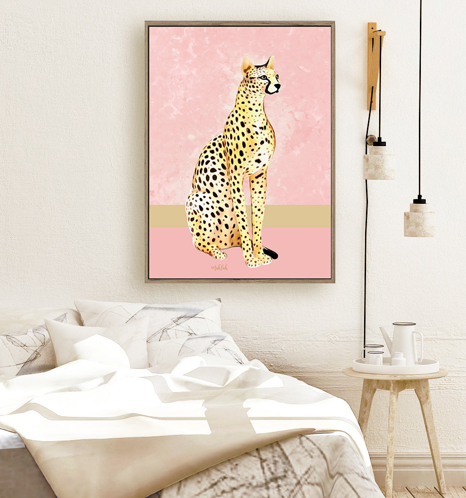 Wild cat Canvas Print
