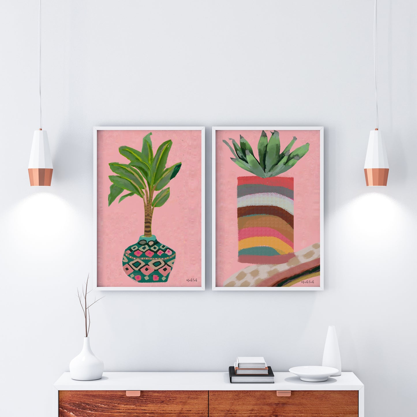 Sunday Palm Print