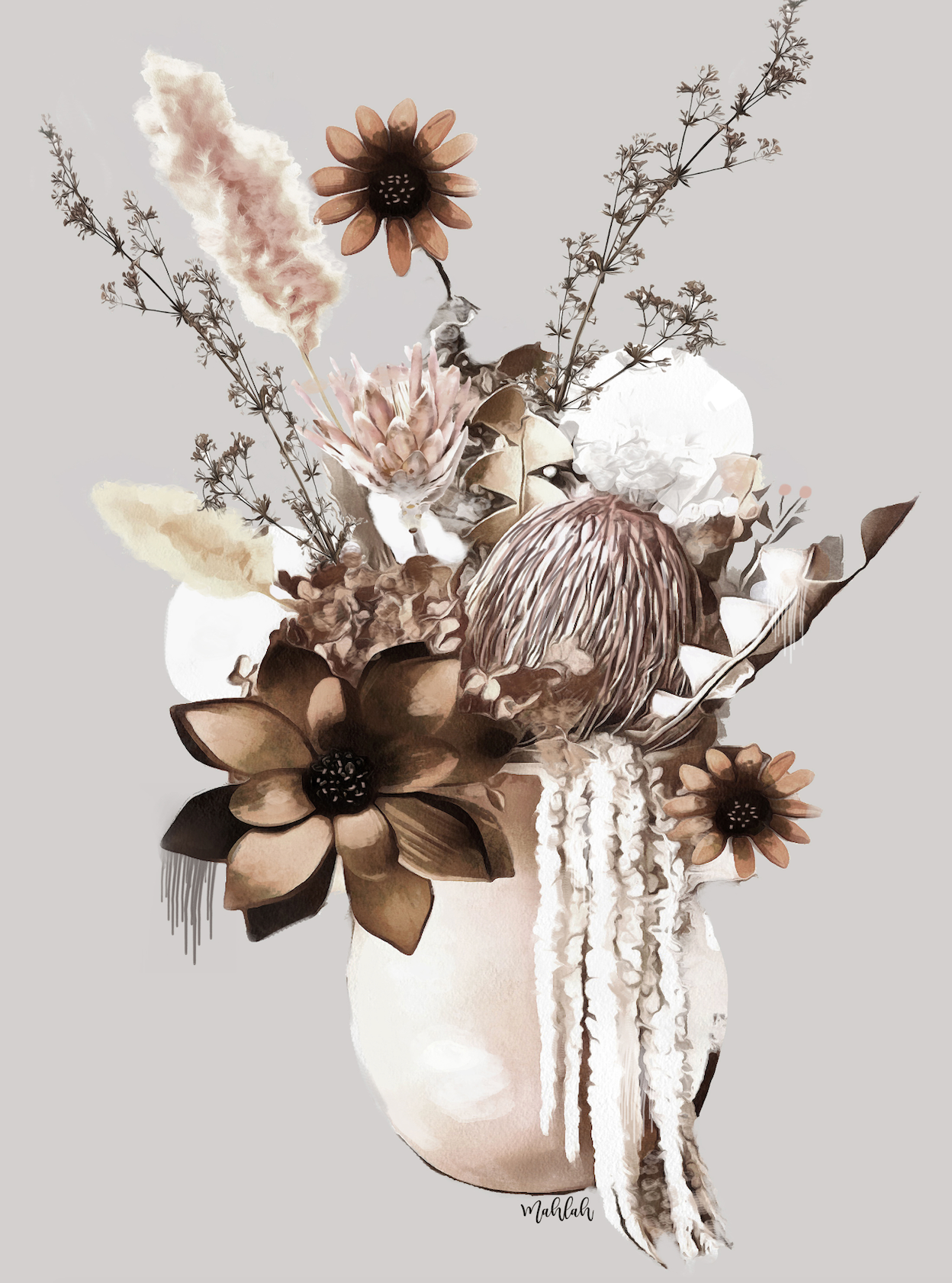 Natural Flower Print